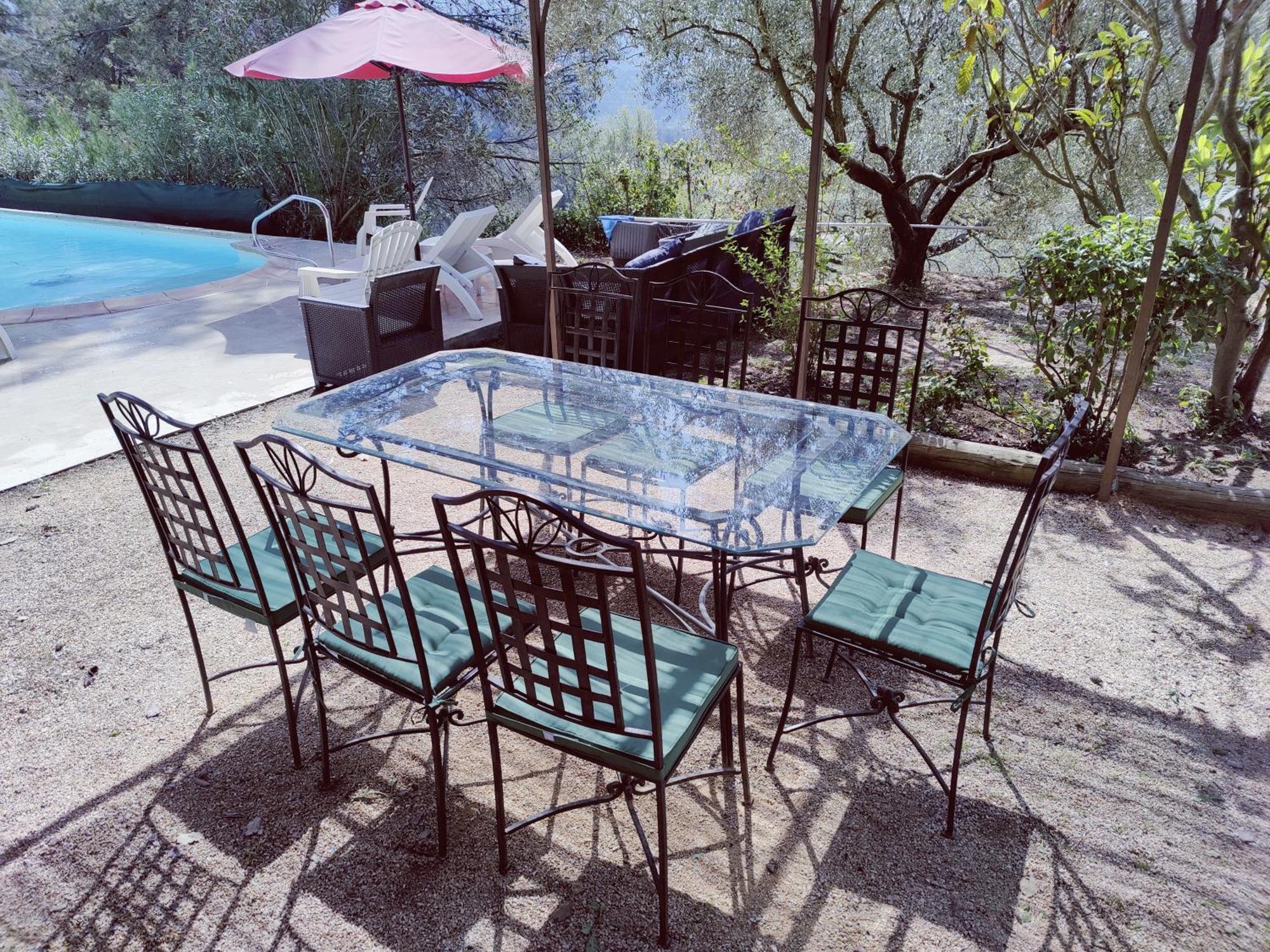 Villa Cigalons En Pleine Pinede Avec Piscine Chauffee De Mai A Septembre Auriol Exterior foto